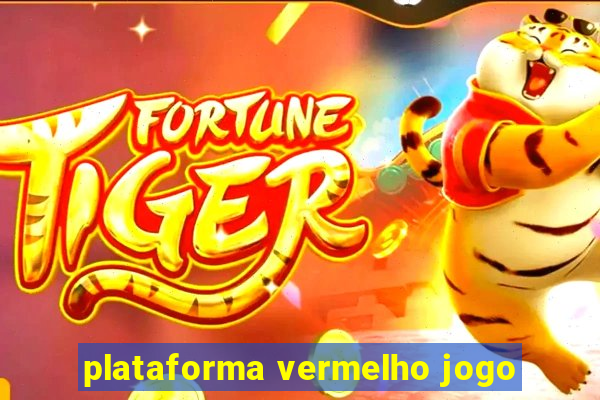 plataforma vermelho jogo